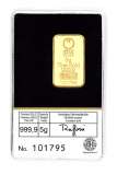 Argor Heraeus Kinebar 5 Grams Gold Bar