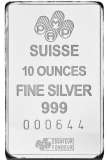 PAMP Suisse 10 Ounce Silver Bar