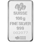 PAMP Suisse 100 Grams Silver Bar