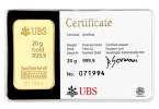 UBS Gold Kinebar 20 Grams