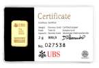 UBS Gold Kinebar 2 Grams